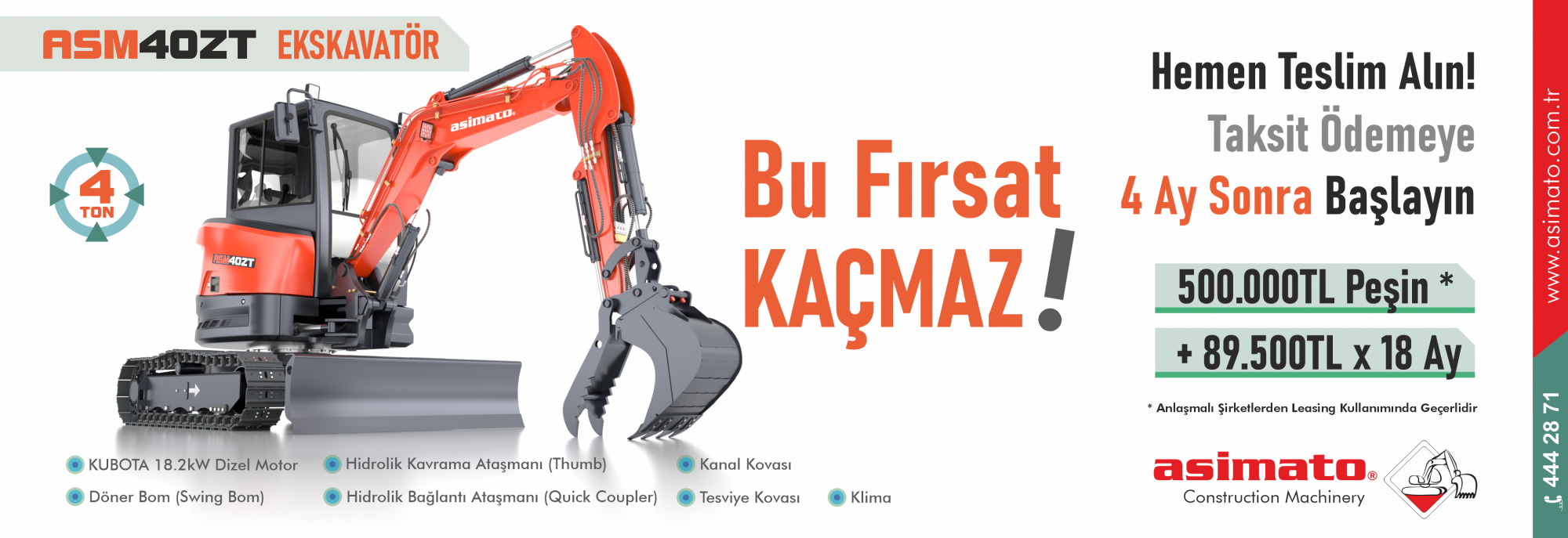 ASM40ZT EKSKAVATÖR