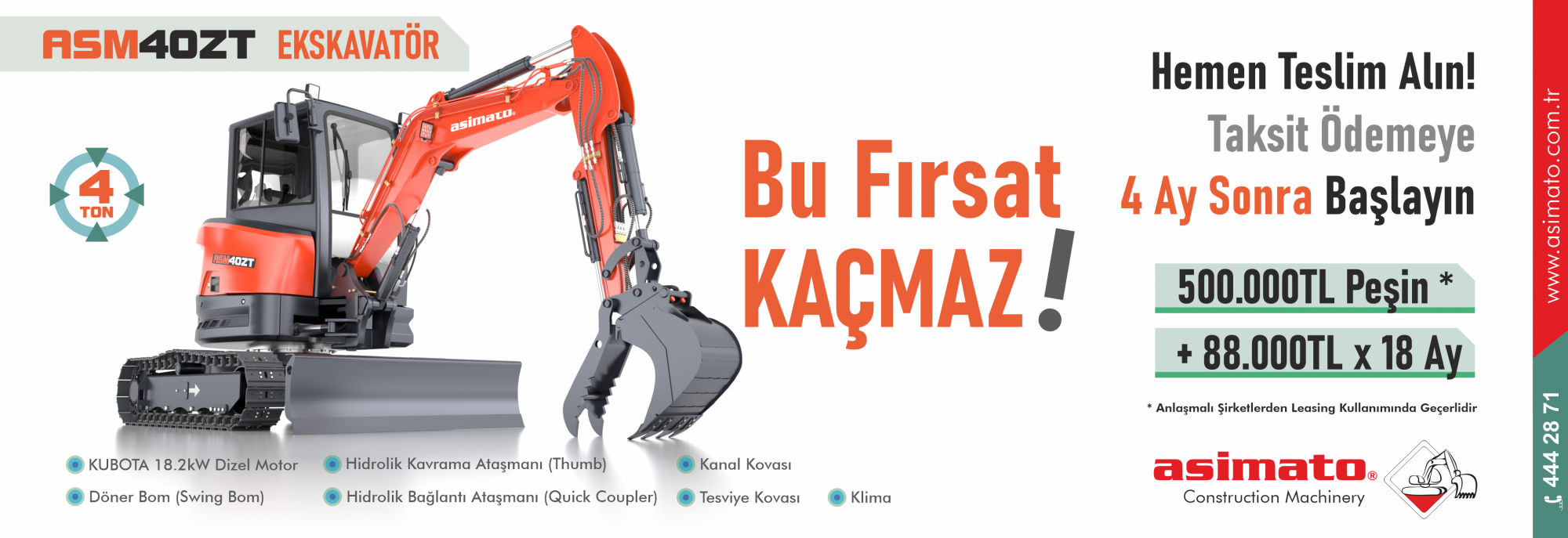 ASM40ZT EKSKAVATÖR